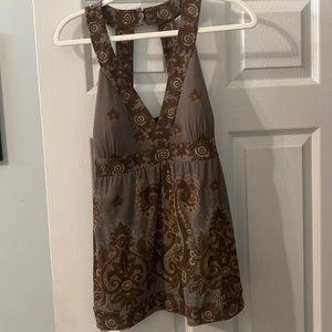 Never worn INC halter babydoll top